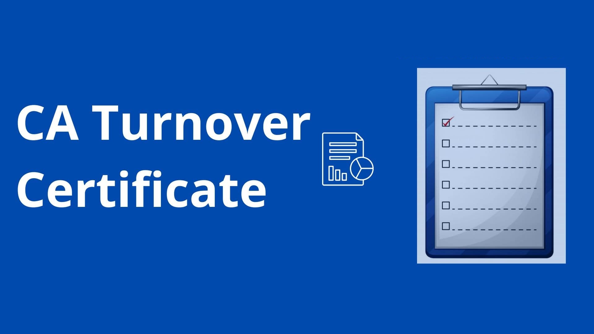 CA Certification of ITR